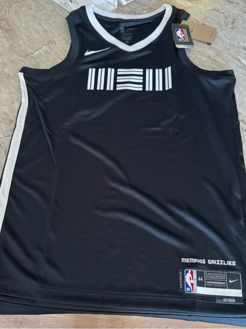 Memphis Grizzlies NBA City Edition Basketball Jersey